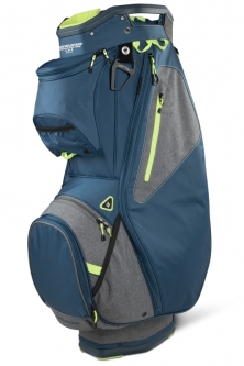 Sun Mountain Ladies 2022 Sync Golf Cart Bags - Carbon/Blue Sea/Dew & Concord/Lilac/Berry